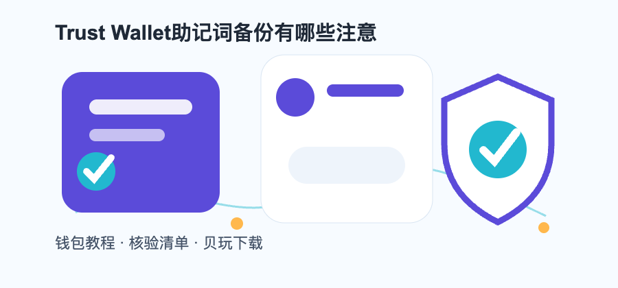 Trust Wallet助记词备份有哪些注意事项配图1