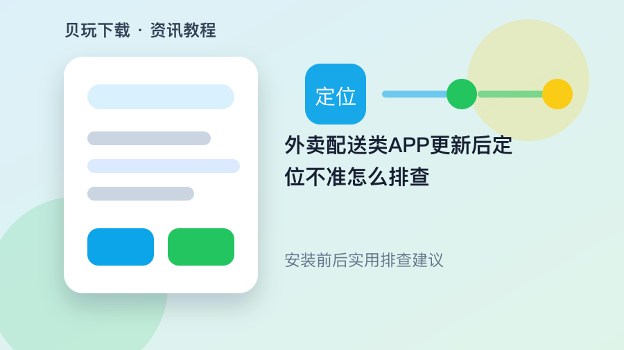 外卖配送类APP更新后定位不准怎么排查配图2
