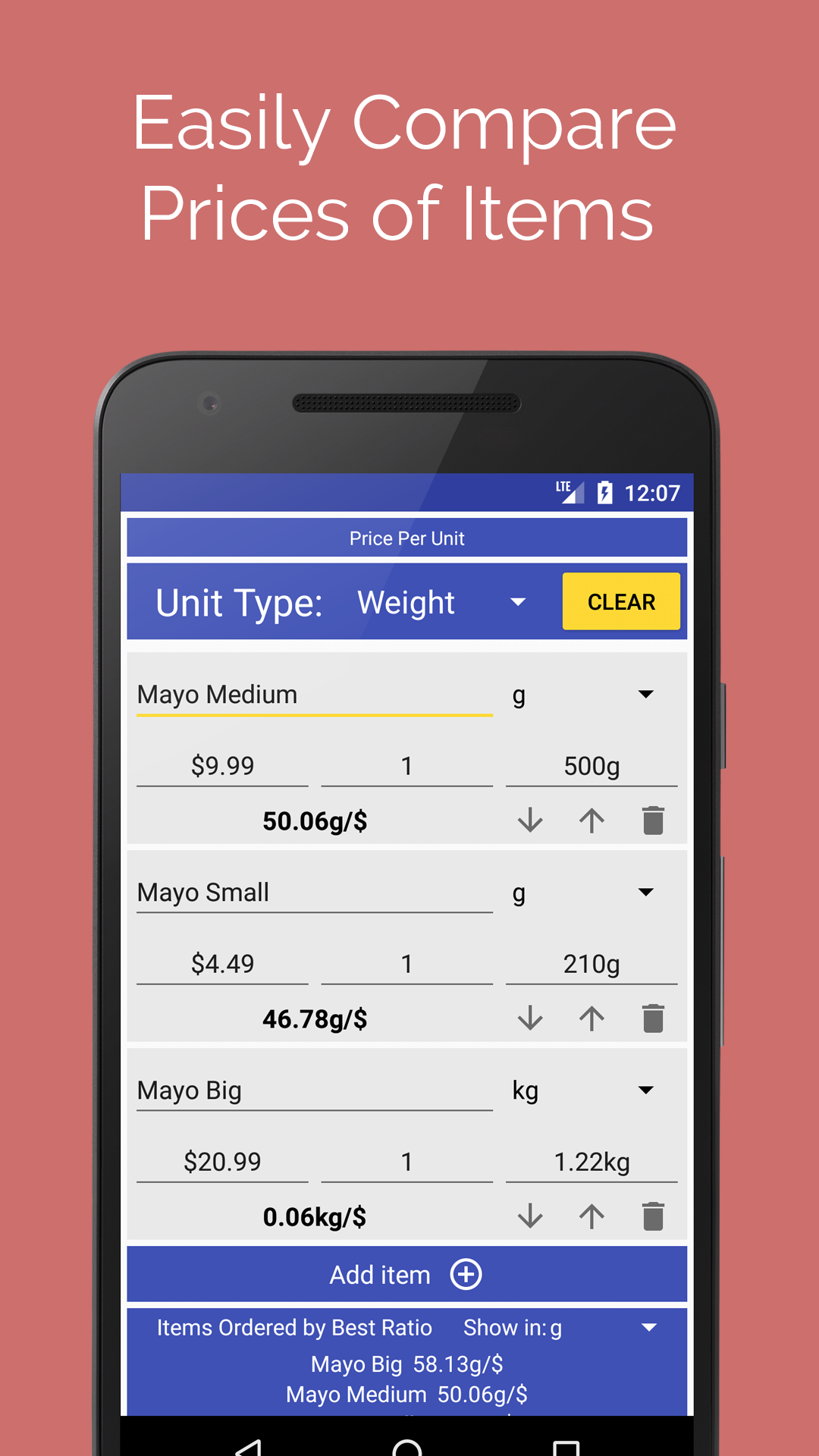 Price Per Unit v1.8.0安卓版截图