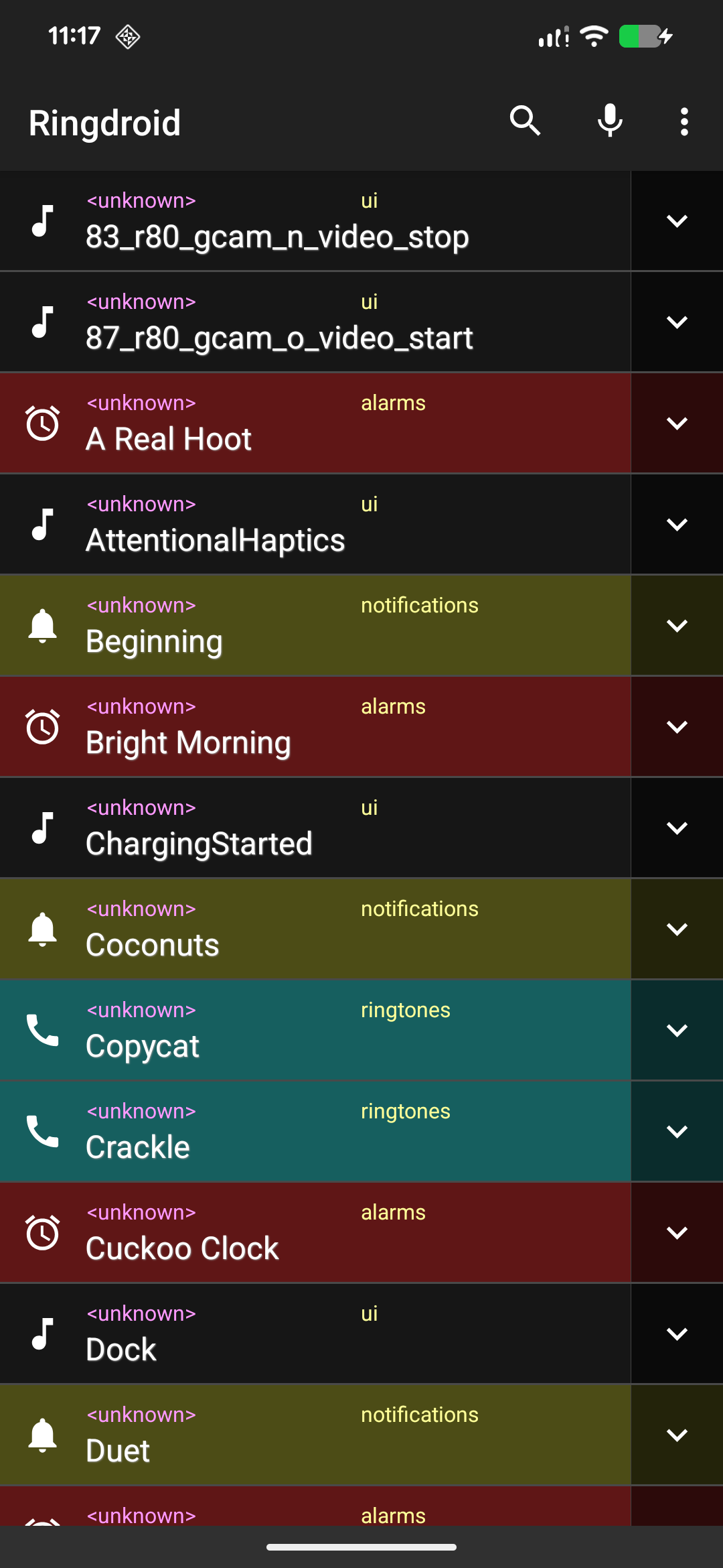 Ringdroid铃声剪辑器 v3.1.0安卓版截图