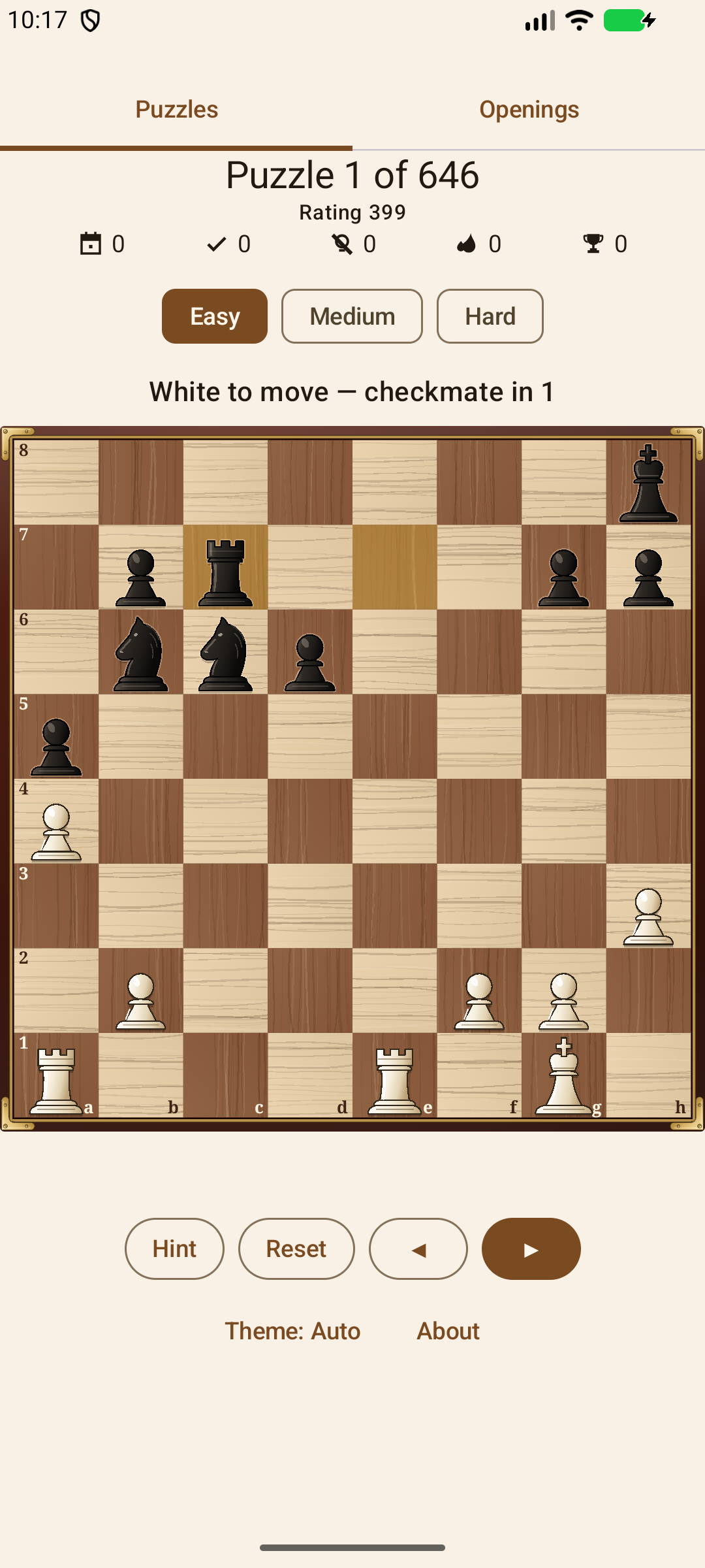 Chess Puzzles国际象棋战术题 v0.5.20安卓版截图