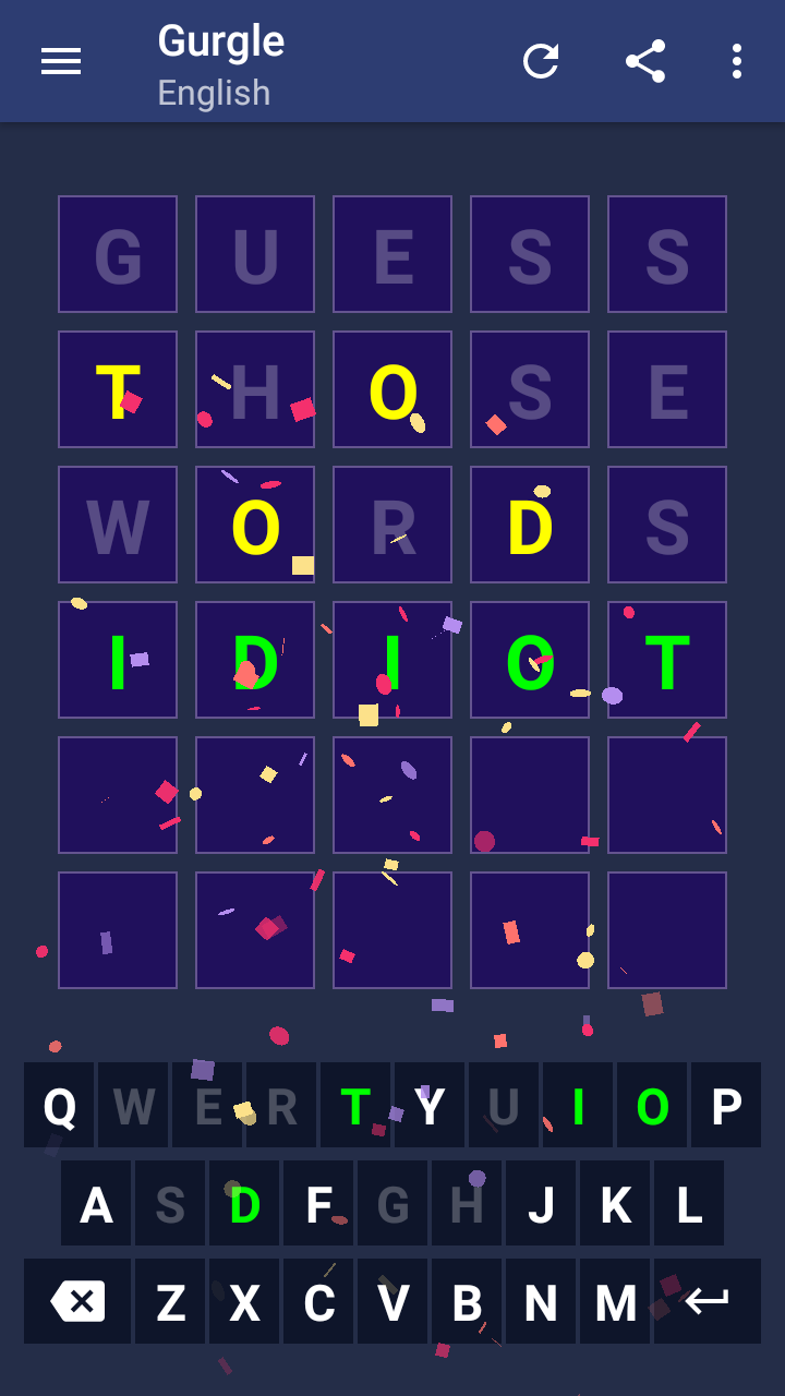 Gurgle单词猜谜 v1.36安卓版截图