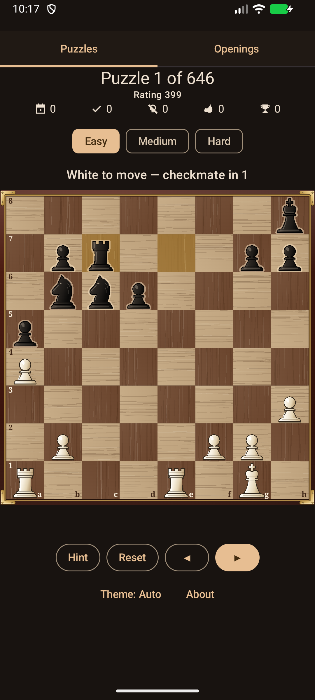 Chess Puzzles国际象棋战术题 v0.5.20安卓版截图
