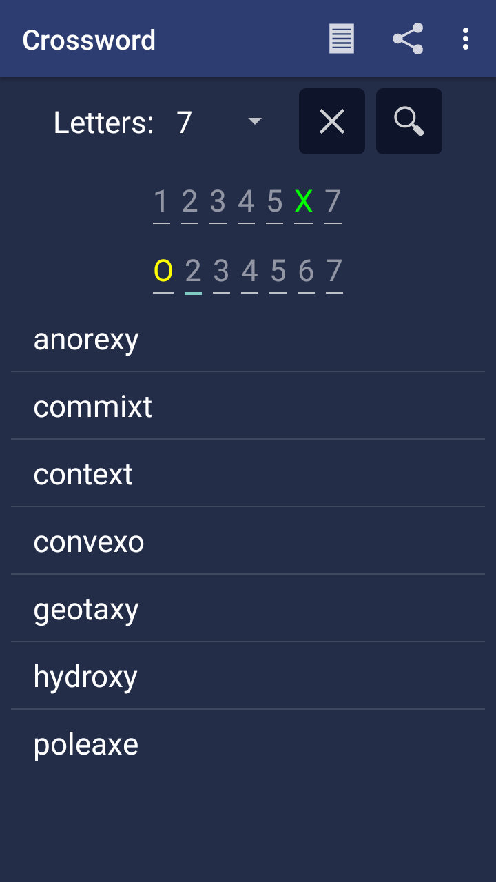 Crossword离线填字游戏 v1.26安卓版截图