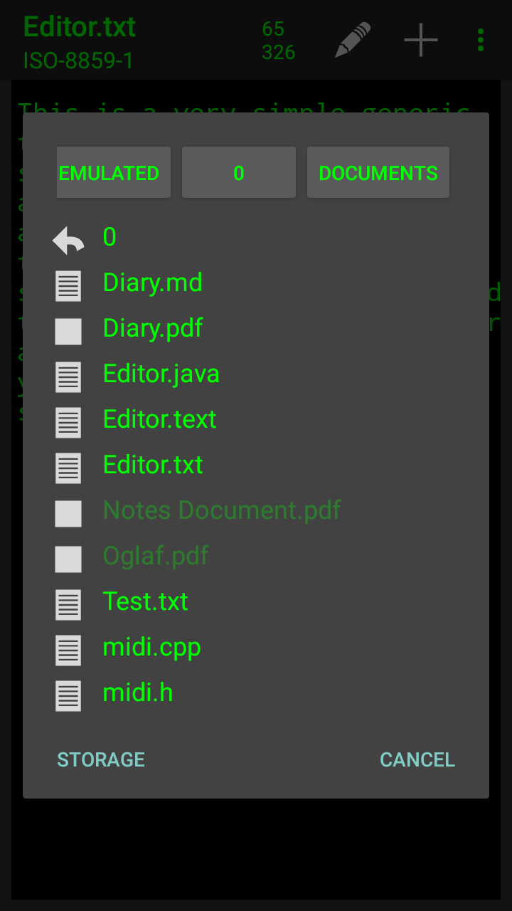 Editor轻量文本编辑器 v1.98安卓版截图