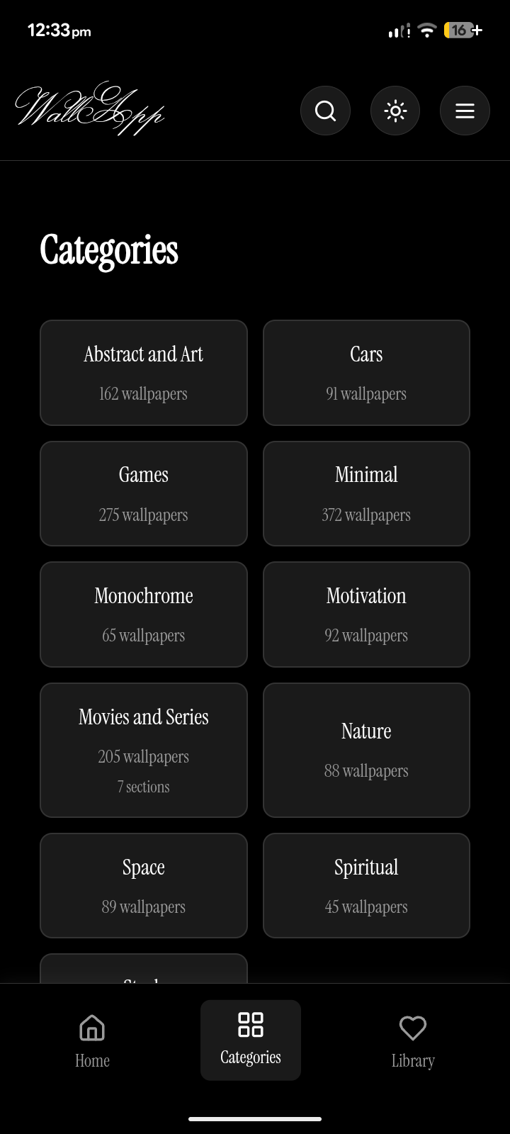 WallApp壁纸浏览器 v1.1.3安卓版截图