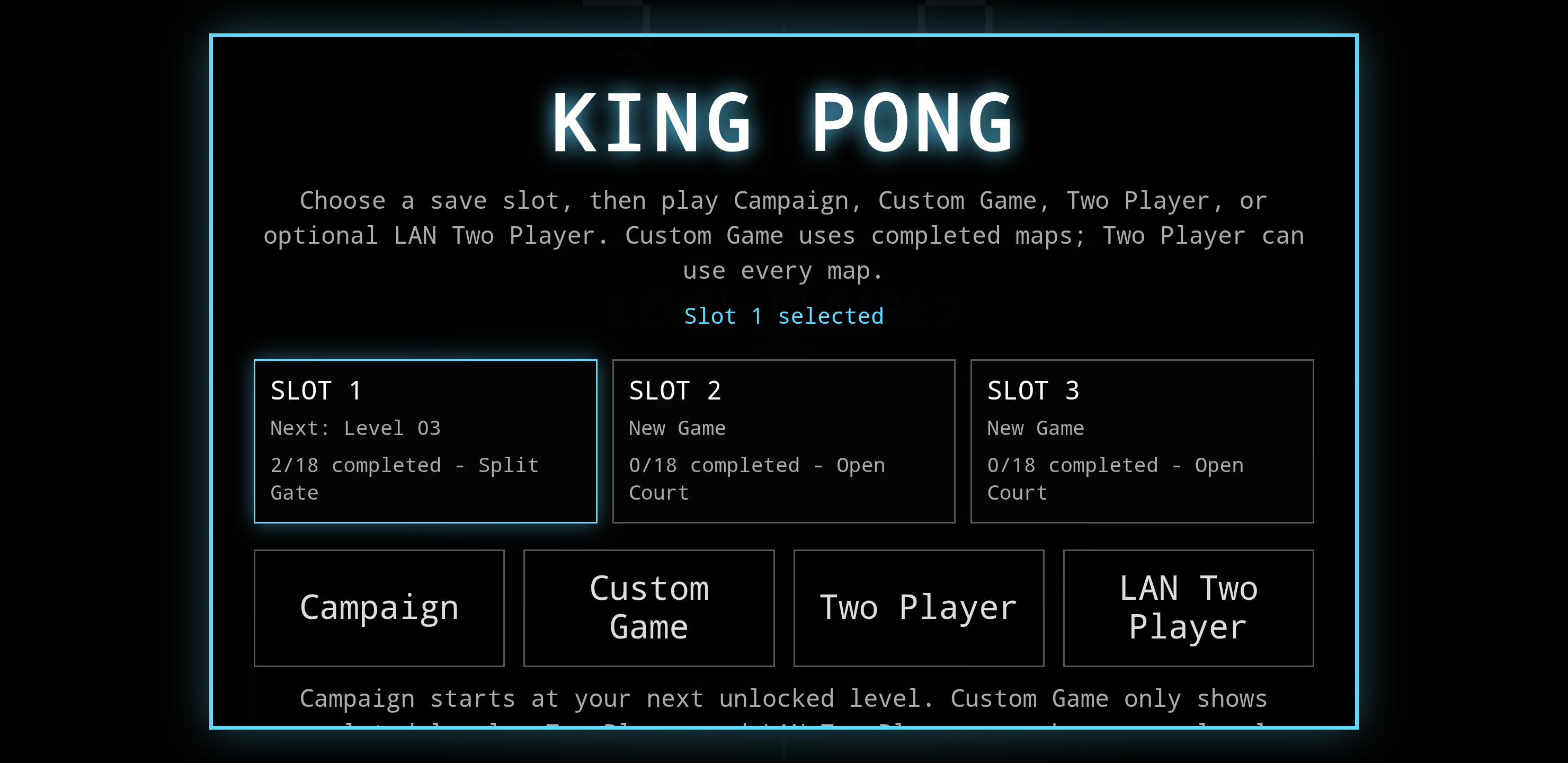 King Pong复古弹球 v1.1.3安卓版截图