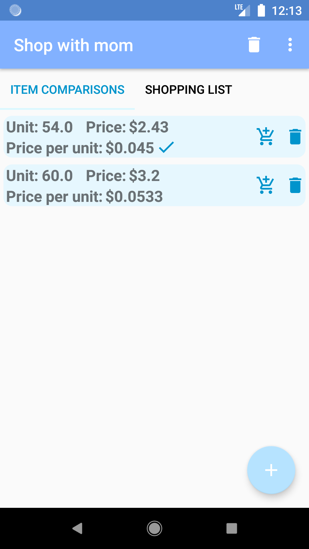 Shop With Mom购物清单 v0.0.6安卓版截图