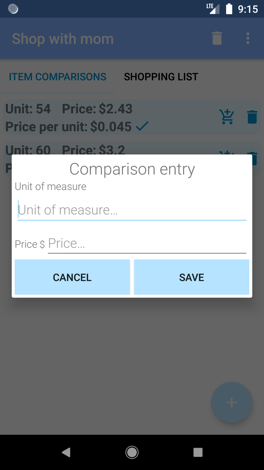 Shop With Mom购物清单 v0.0.6安卓版截图