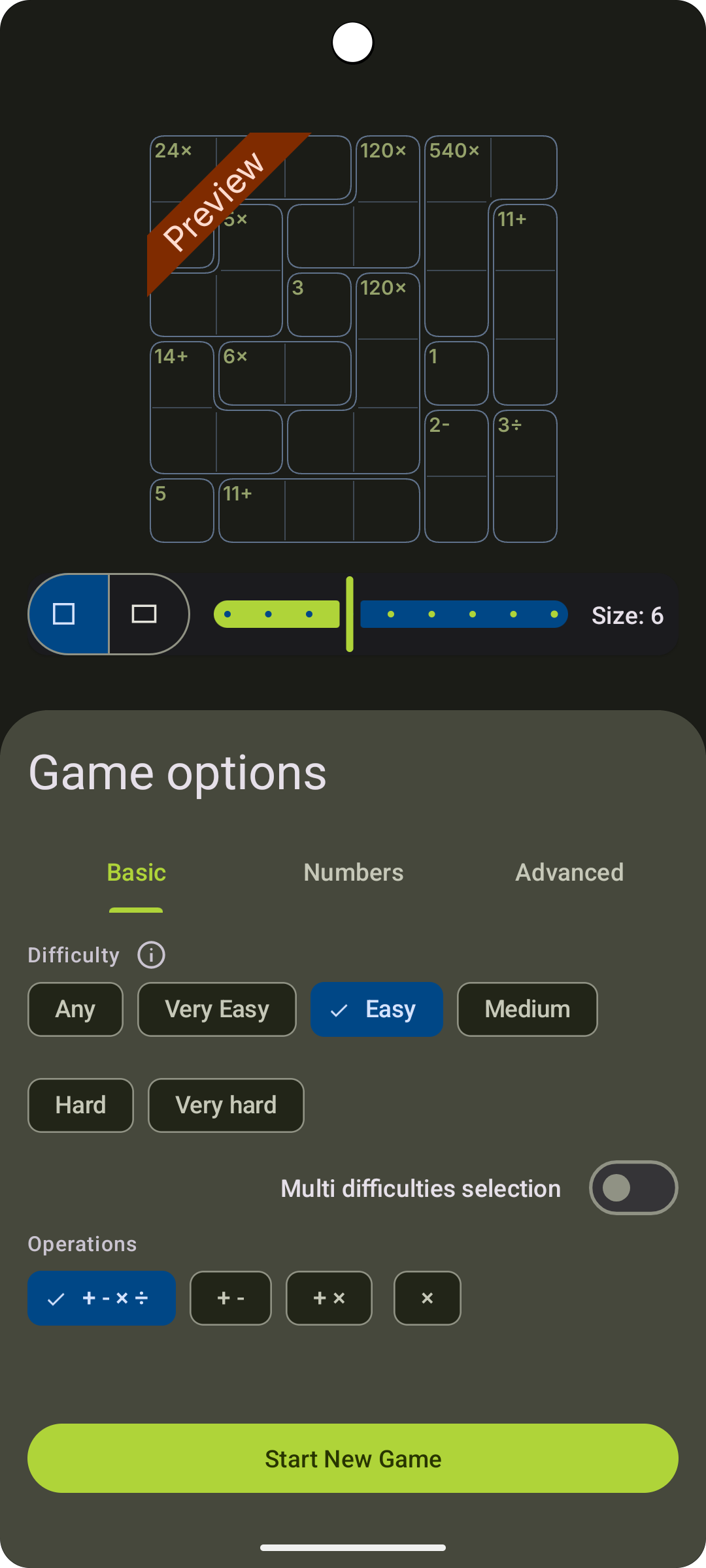 Gauguin算式数独 v0.52.1安卓版截图