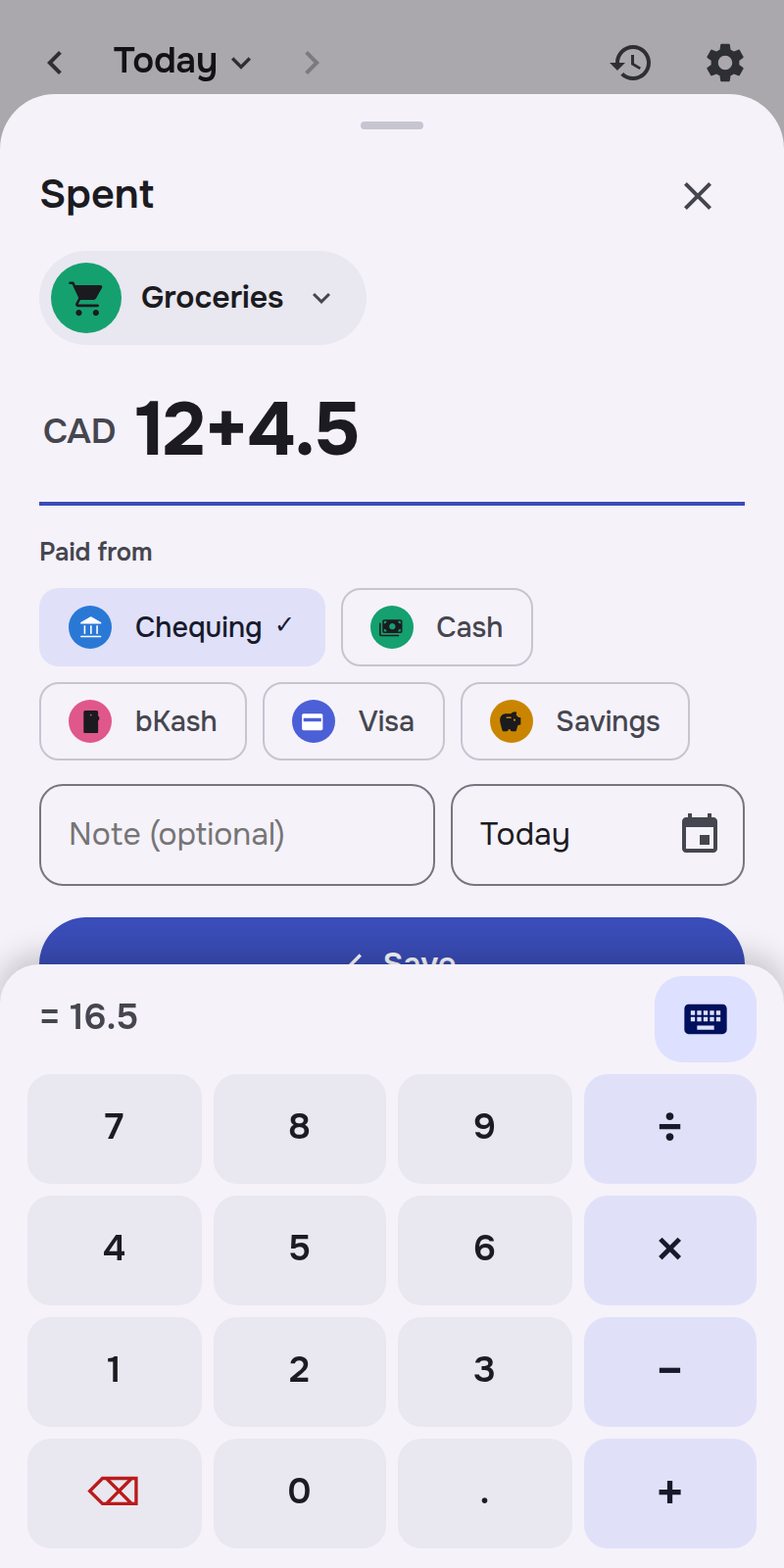 Tally离线记账 v1.3.1安卓版截图