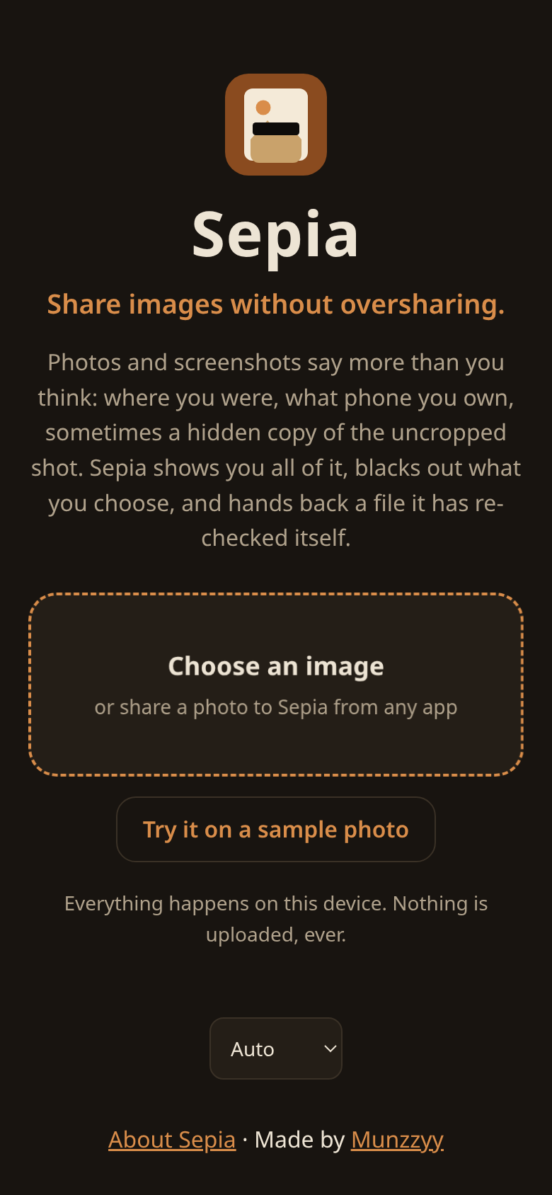 Sepia图片隐私检查 v0.6.2安卓版截图