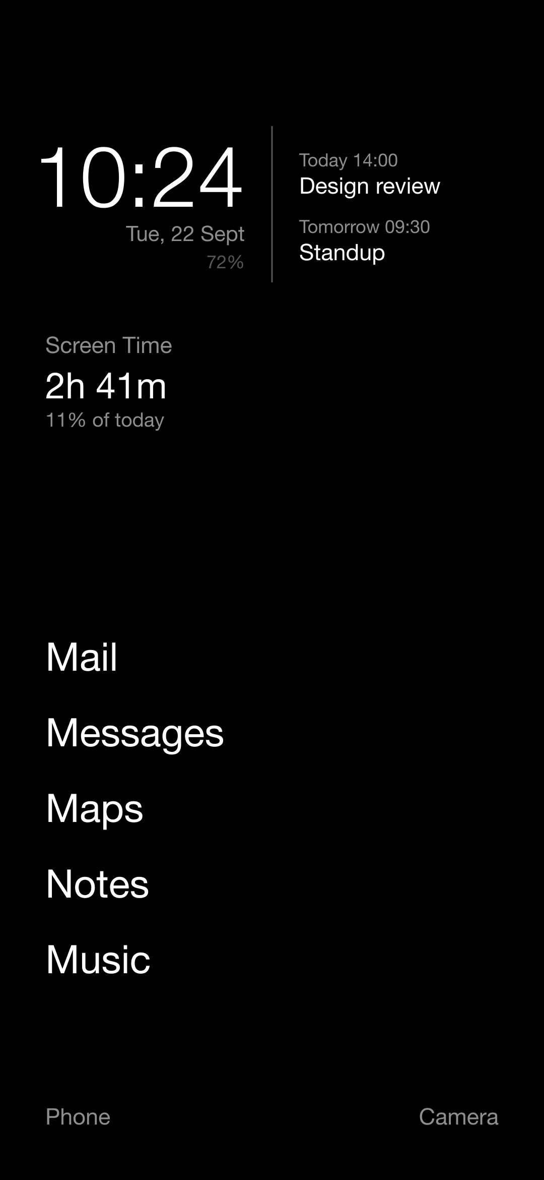 Focus Launcher文字桌面 v1.1.52安卓版截图