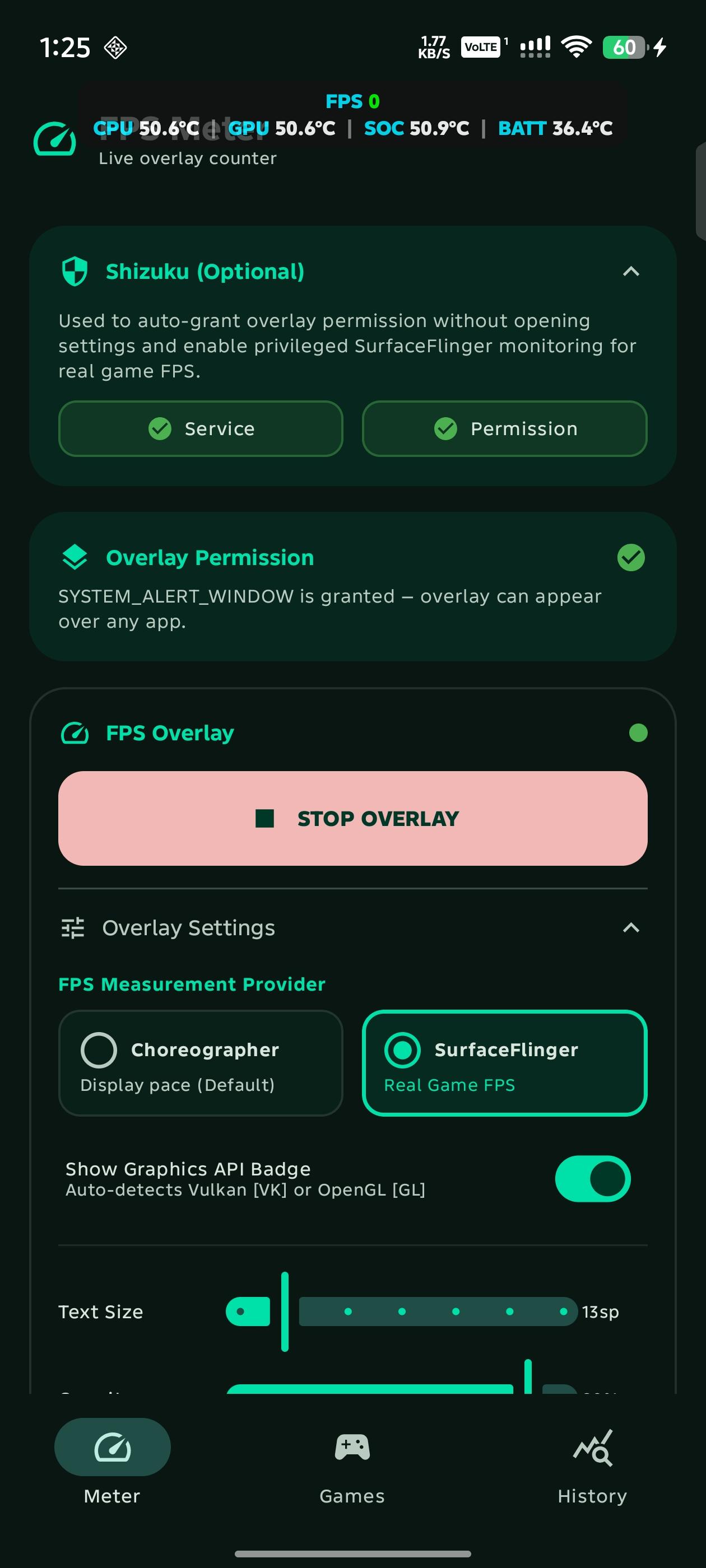 FPS Meter帧率监测 v2.7安卓版截图
