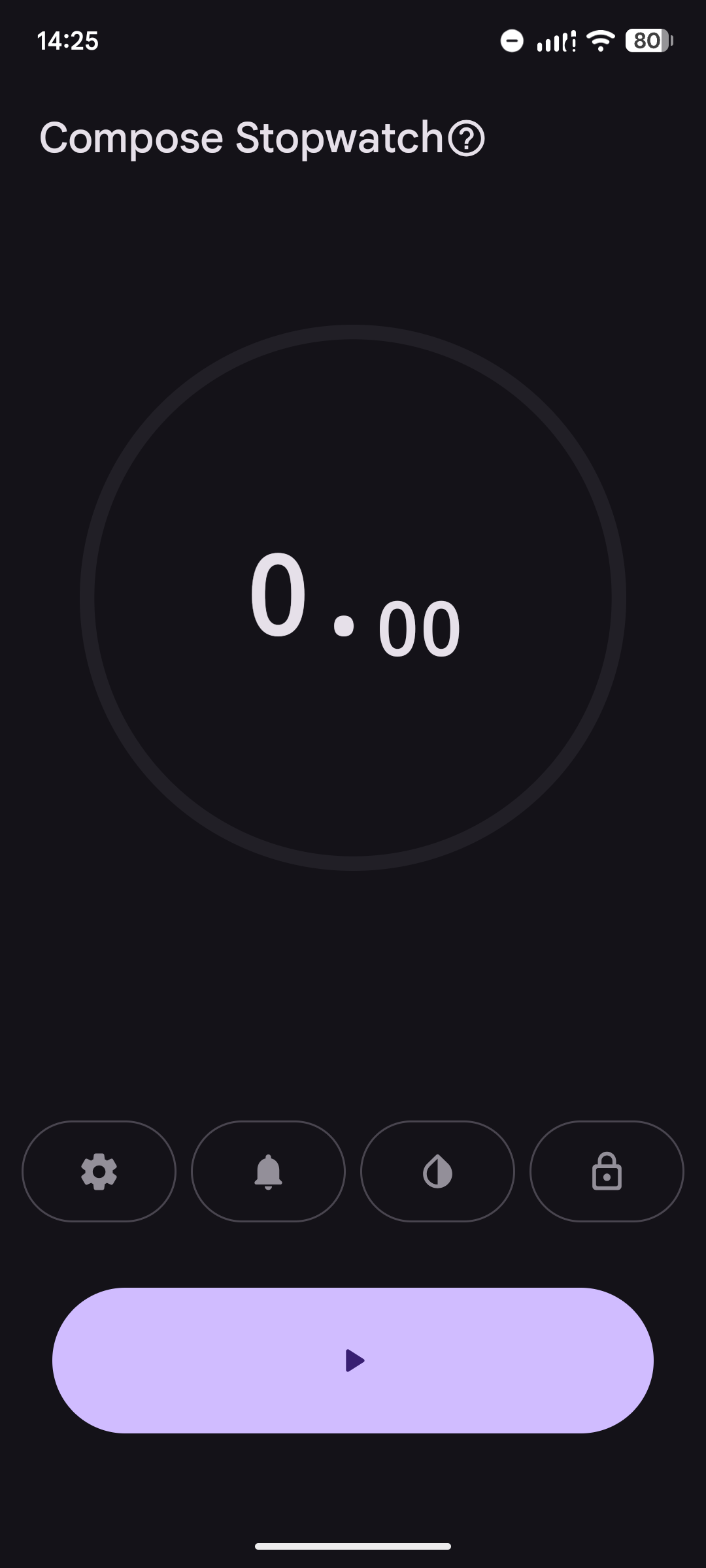 Compose Stopwatch秒表 v1.9.1安卓版截图