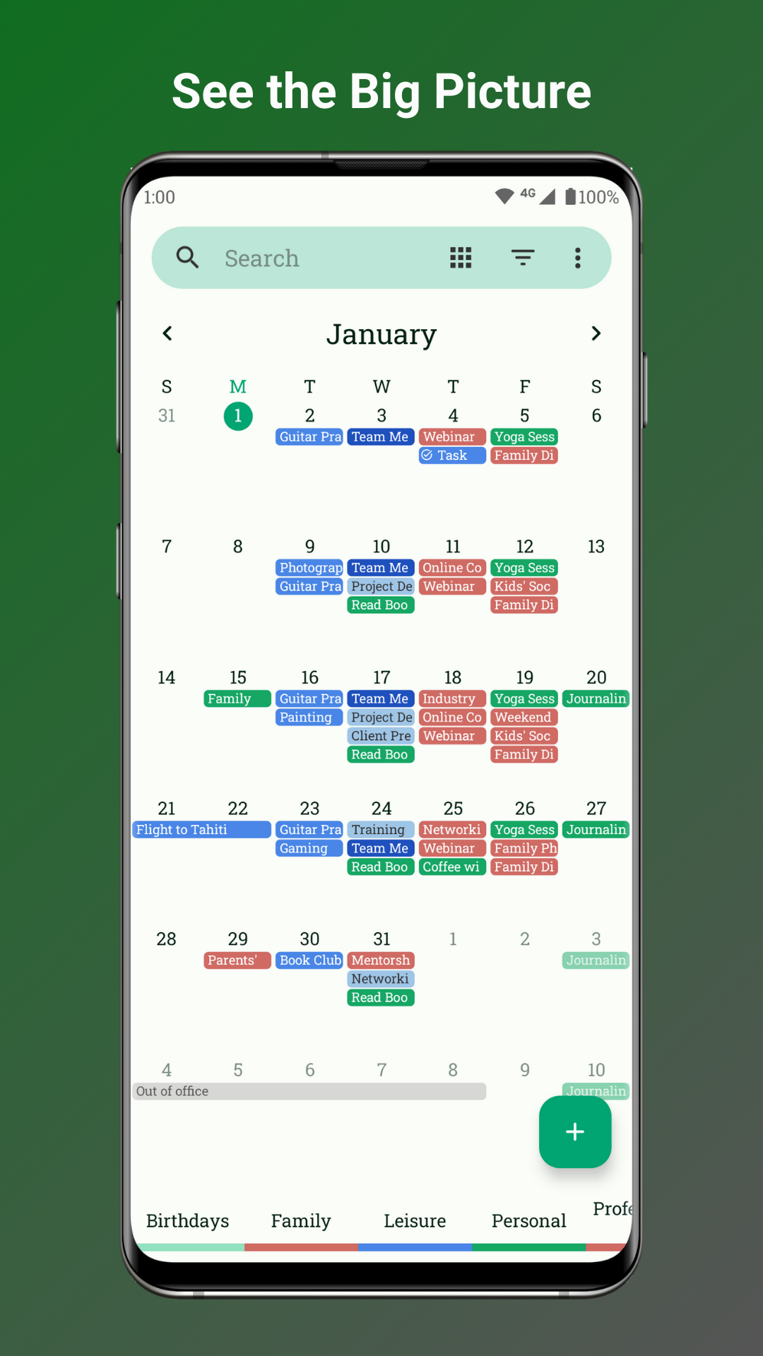 Fossify Calendar日历 v1.11.0安卓版截图