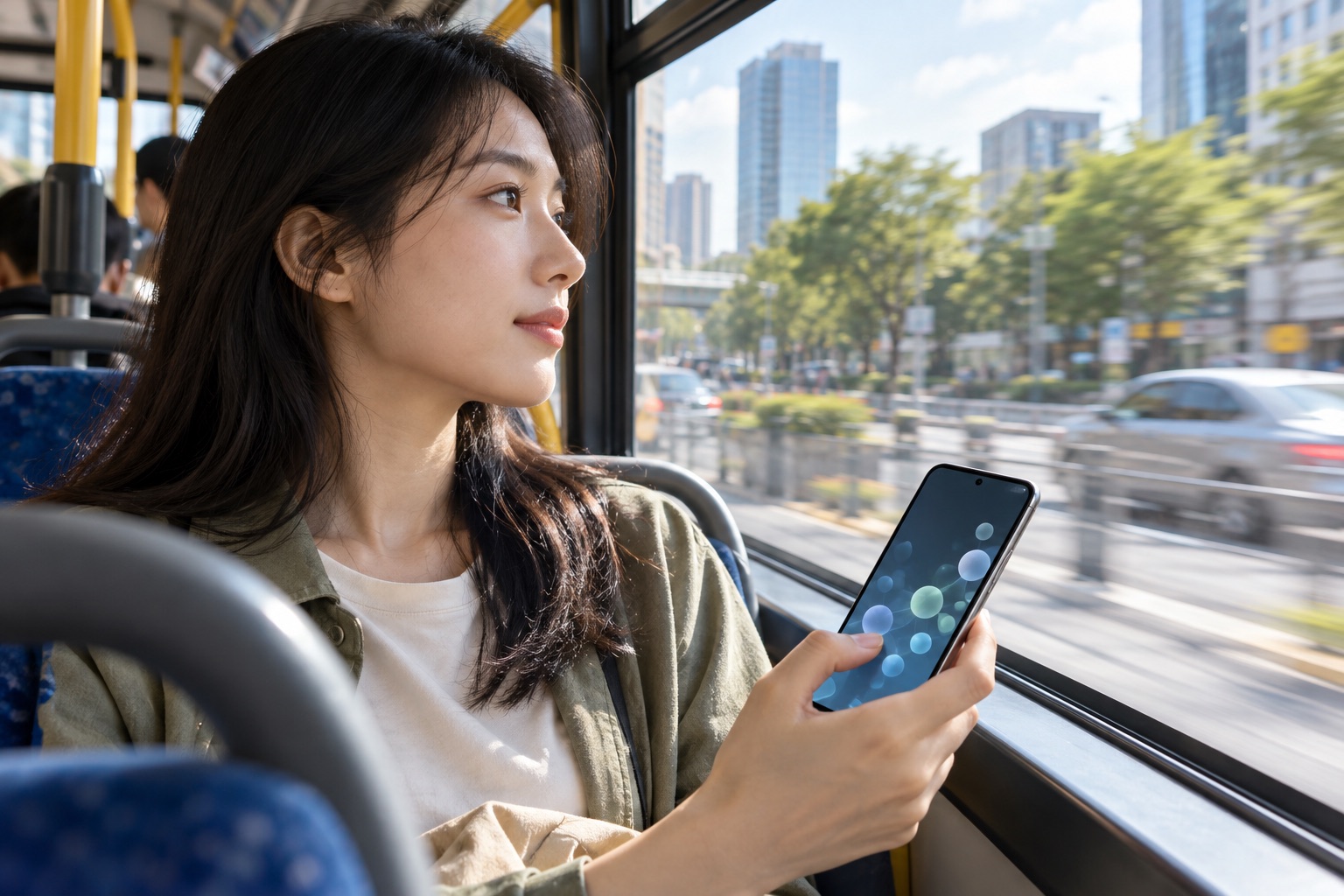 Android 17 Motion Assist缓解乘车不适：适用条件与设置要点主题原创场景插画1