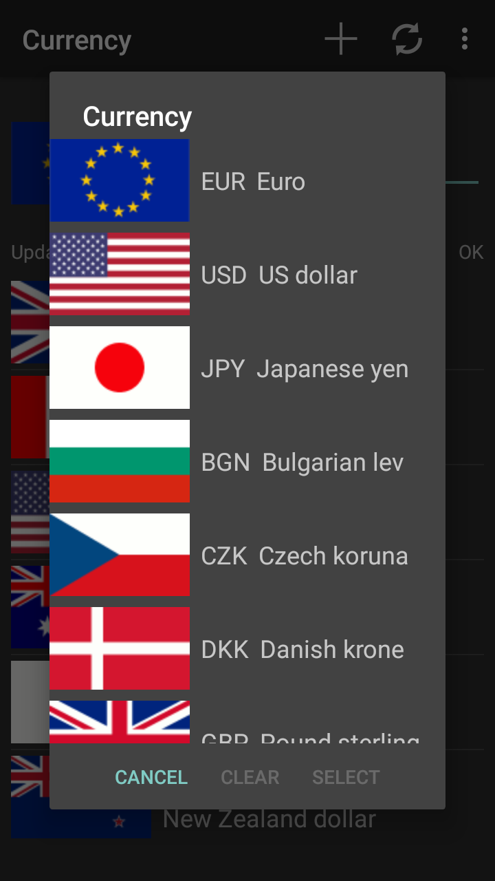 Currency汇率换算 v1.58安卓版截图